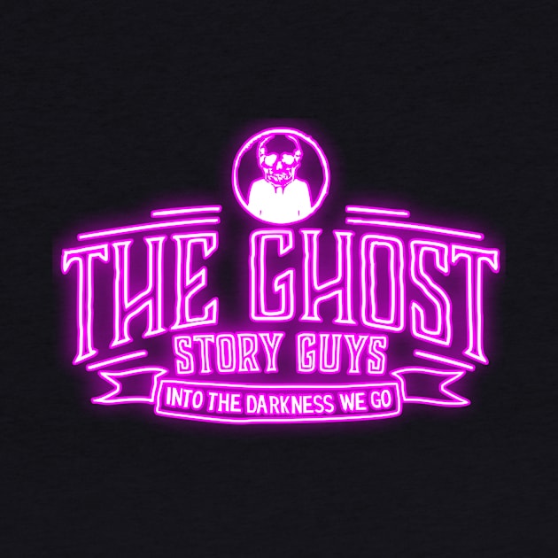 Pink Neon, Ghost Story Guys Classic Logo by The Ghost Story Guys Podcast